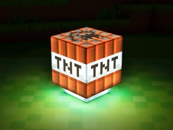 Minecraft TNT-lampe