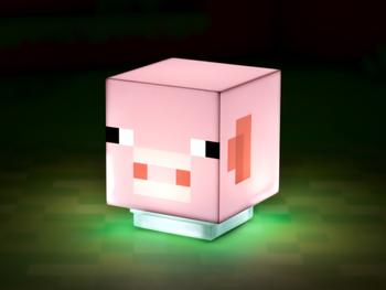Minecraft Pig-lampe