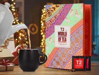 T2 World of Tea: Te-kalender med løs te